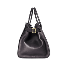 The Row Soft Margaux 17 Bag in Leather
