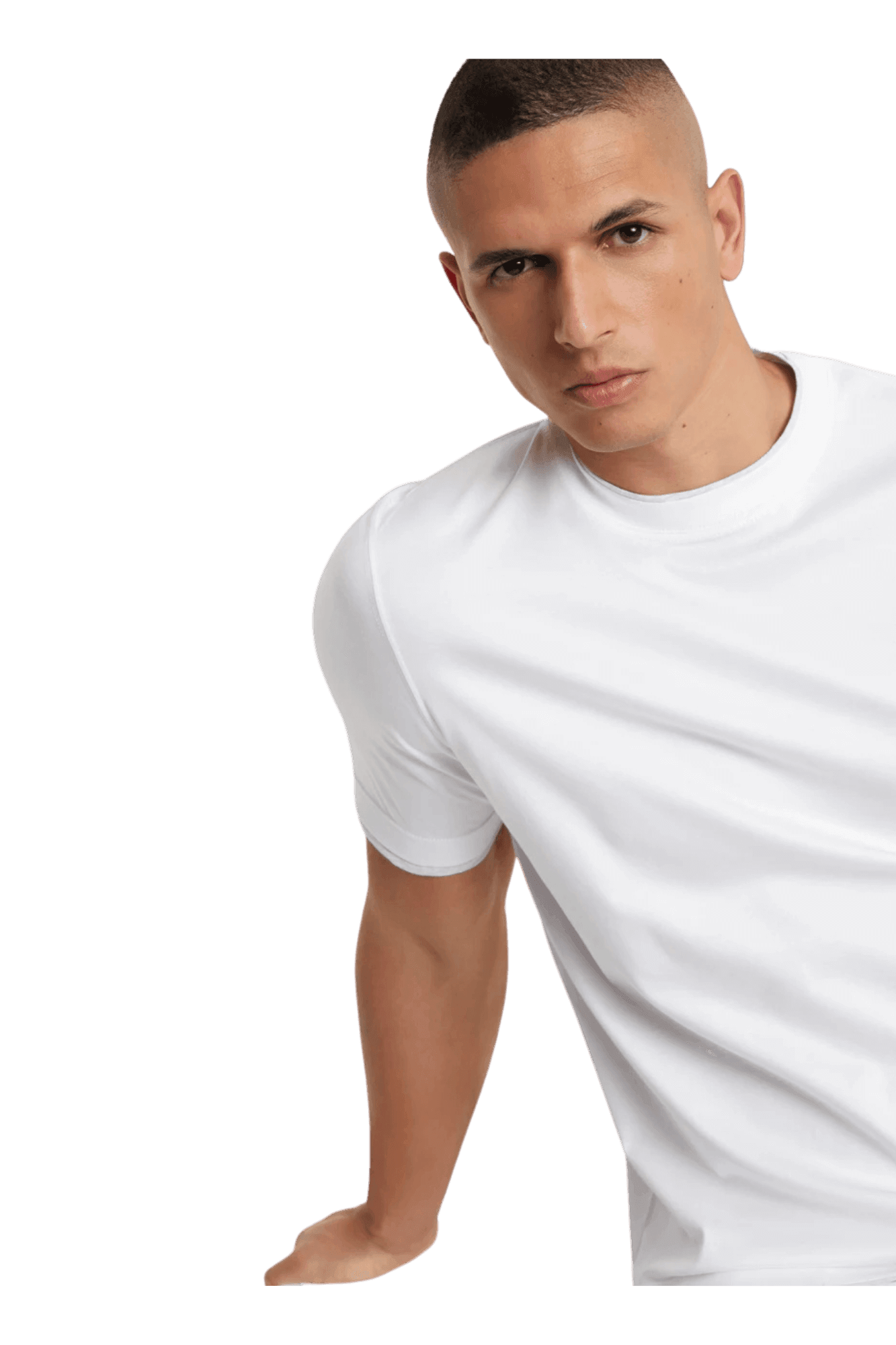 Brunello Cucinelli Men's Cotton Jersey Crew Neck T-shirt With Faux-layering