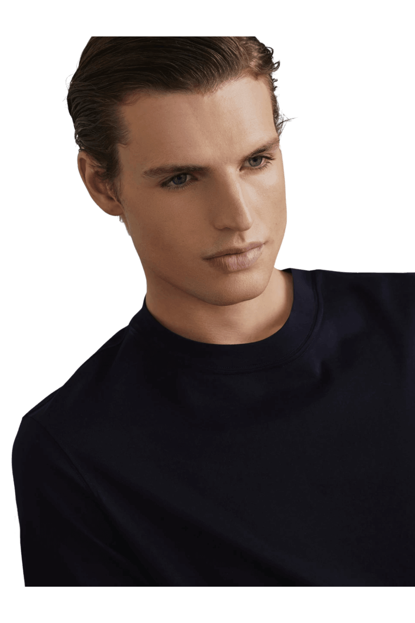 <tc>Brunello Cucinelli</tc> 男士棉質平紋針織圓領T卹