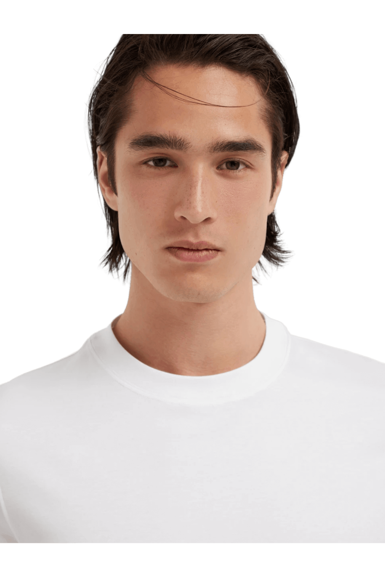 <tc>Brunello Cucinelli</tc> 男士棉質平紋針織圓領T卹