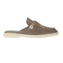 Loro Piana Women's Charms Walk Babouche Loafers