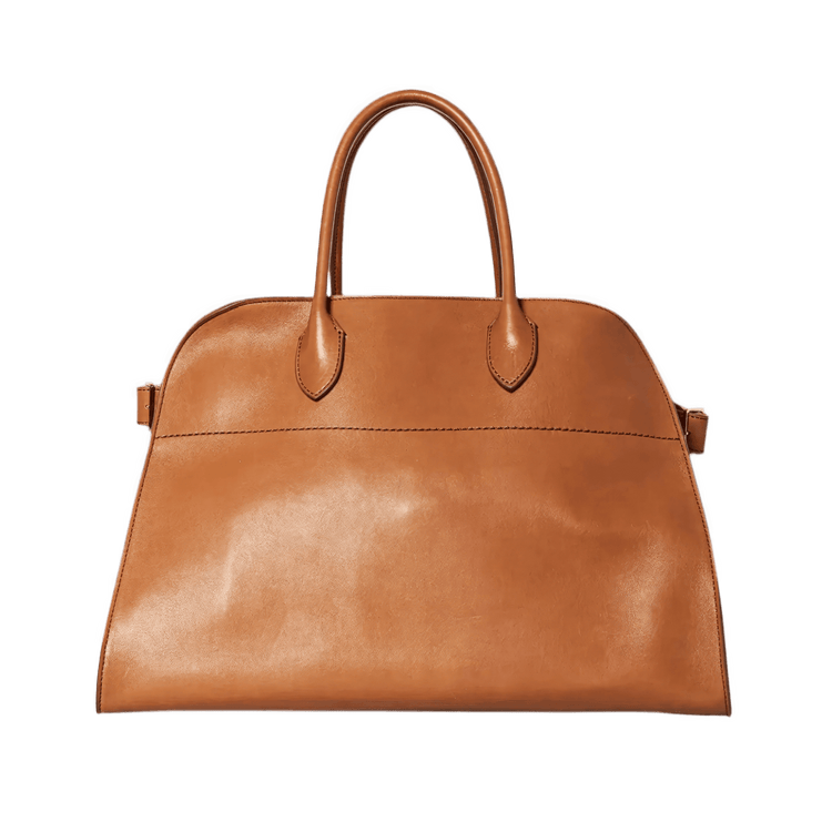 The Row Soft Margaux 12 Bag in Leather