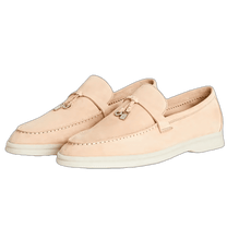 Loro Piana Women's Summer Charms Walk Loafers (Suede)