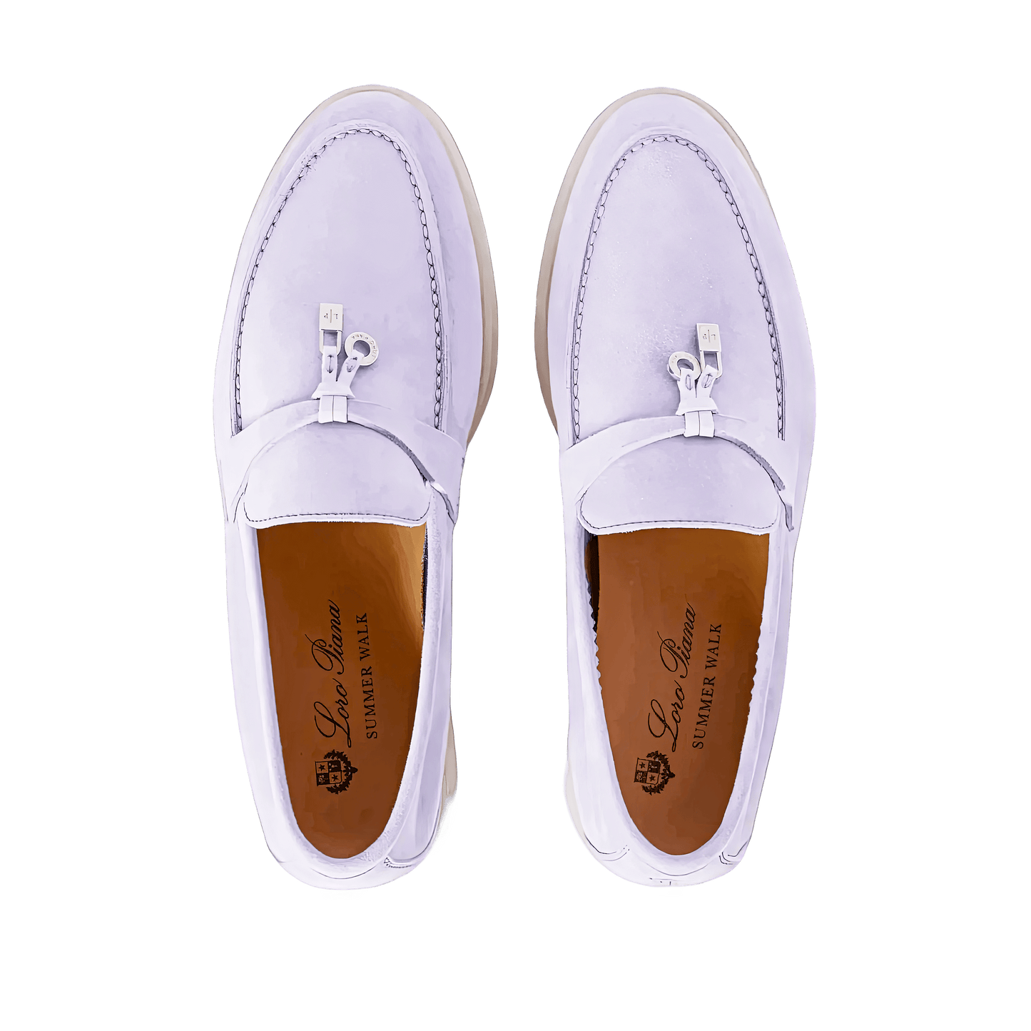 Loro Piana Women's Summer Charms Walk Loafers (Suede)