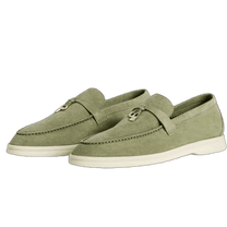 Loro Piana Women's Summer Charms Walk Loafers (Suede)