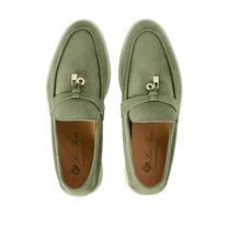 Loro Piana Women's Summer Charms Walk Loafers (Suede)