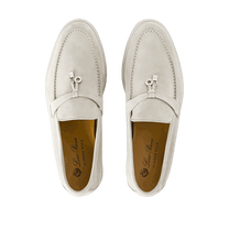 Loro Piana Women's Summer Charms Walk Loafers (Suede)