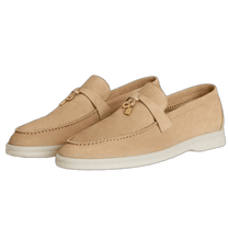 Loro Piana Women's Summer Charms Walk Loafers (Suede)