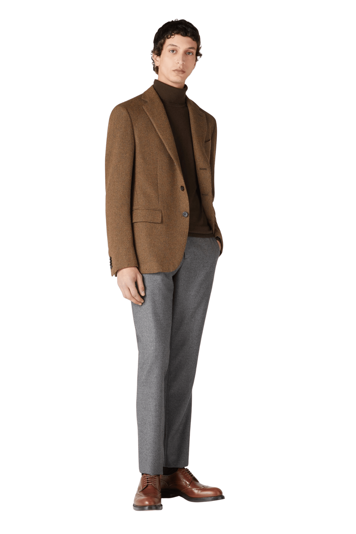 <tc>Loro Piana</tc> Cuello alto para hombre