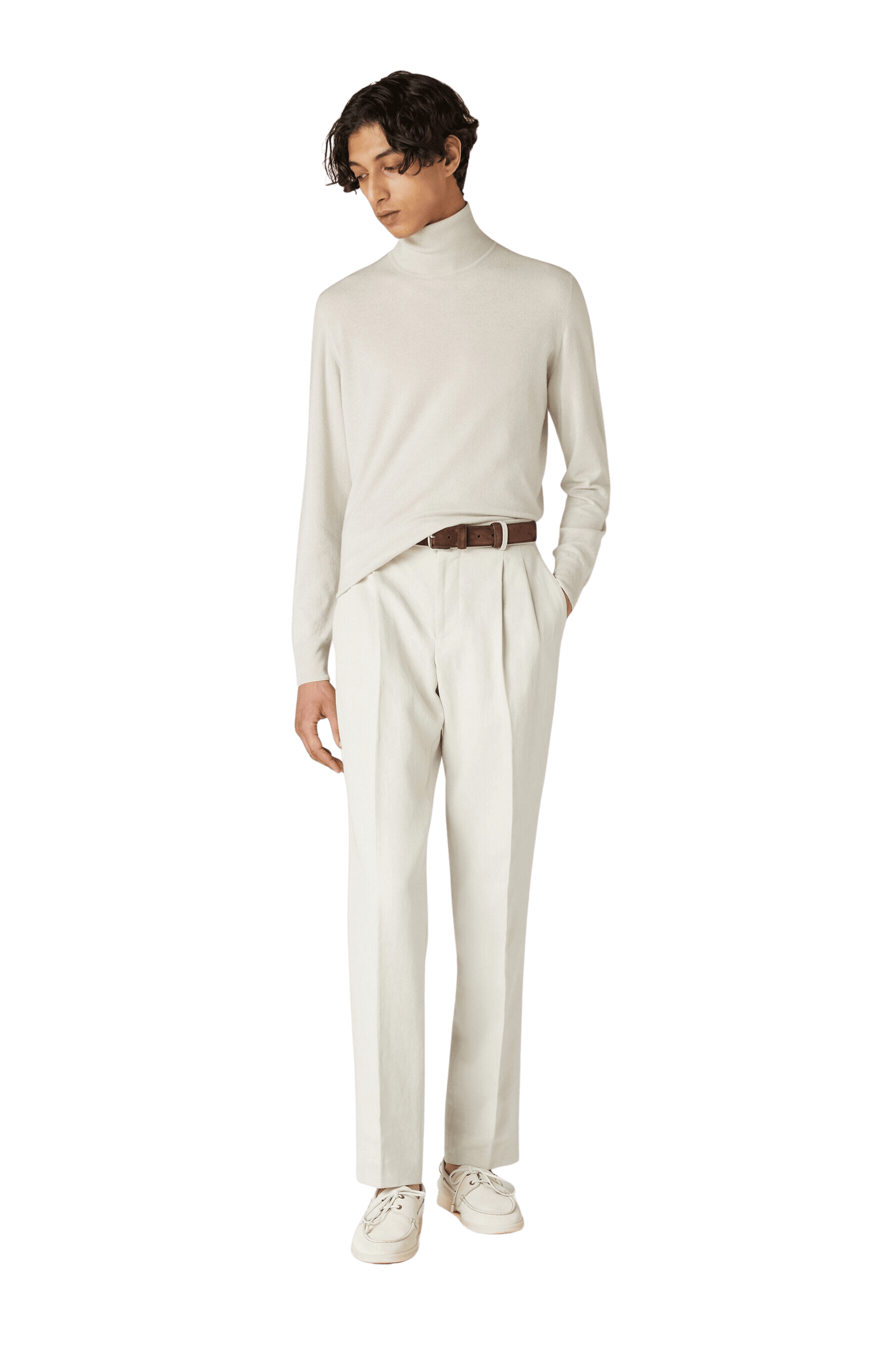 <tc>Loro Piana</tc> Cuello alto para hombre