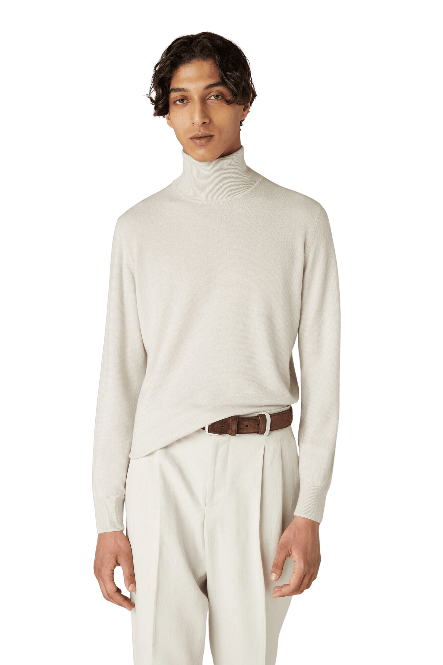 <tc>Loro Piana</tc> Cuello alto para hombre