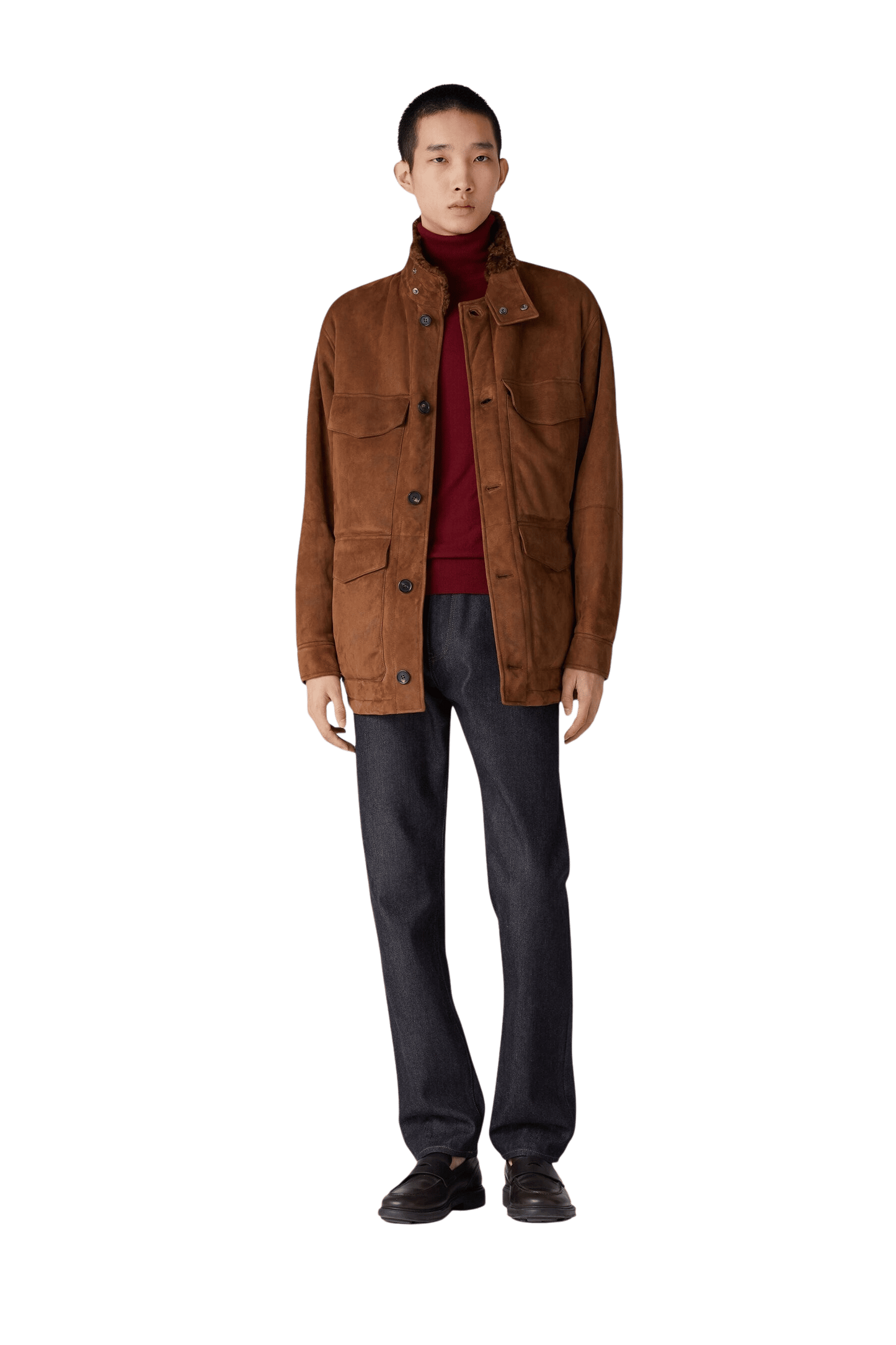 <tc>Loro Piana</tc> Cuello alto para hombre