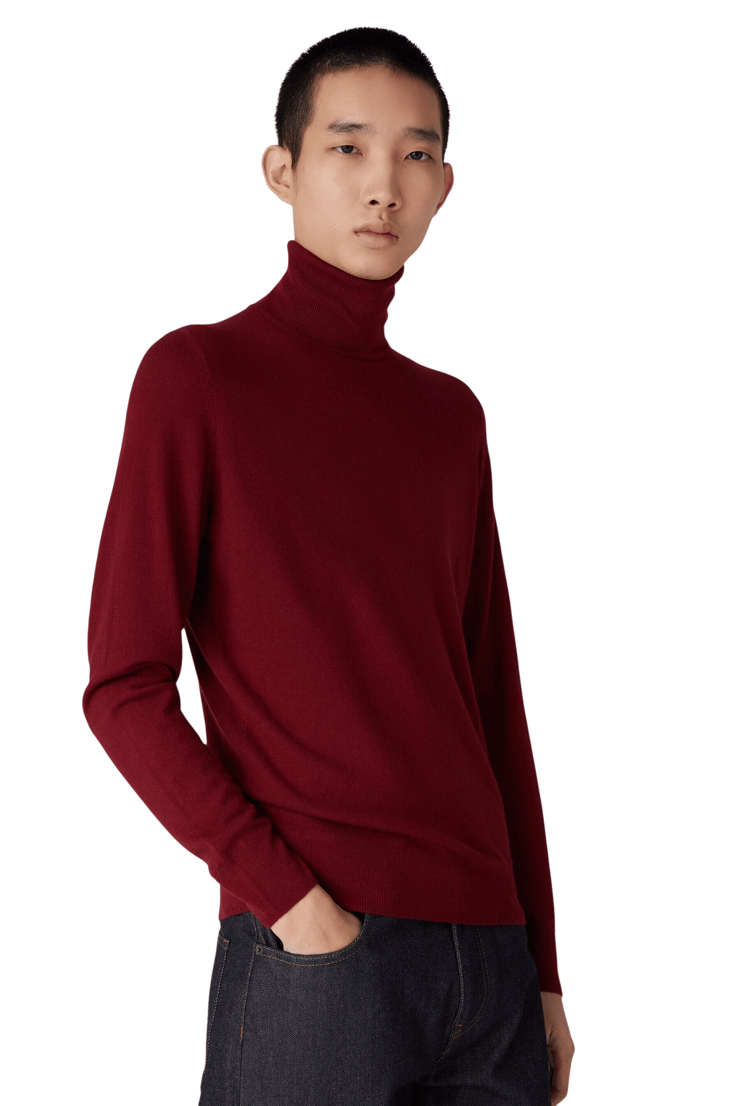 <tc>Loro Piana</tc> Cuello alto para hombre