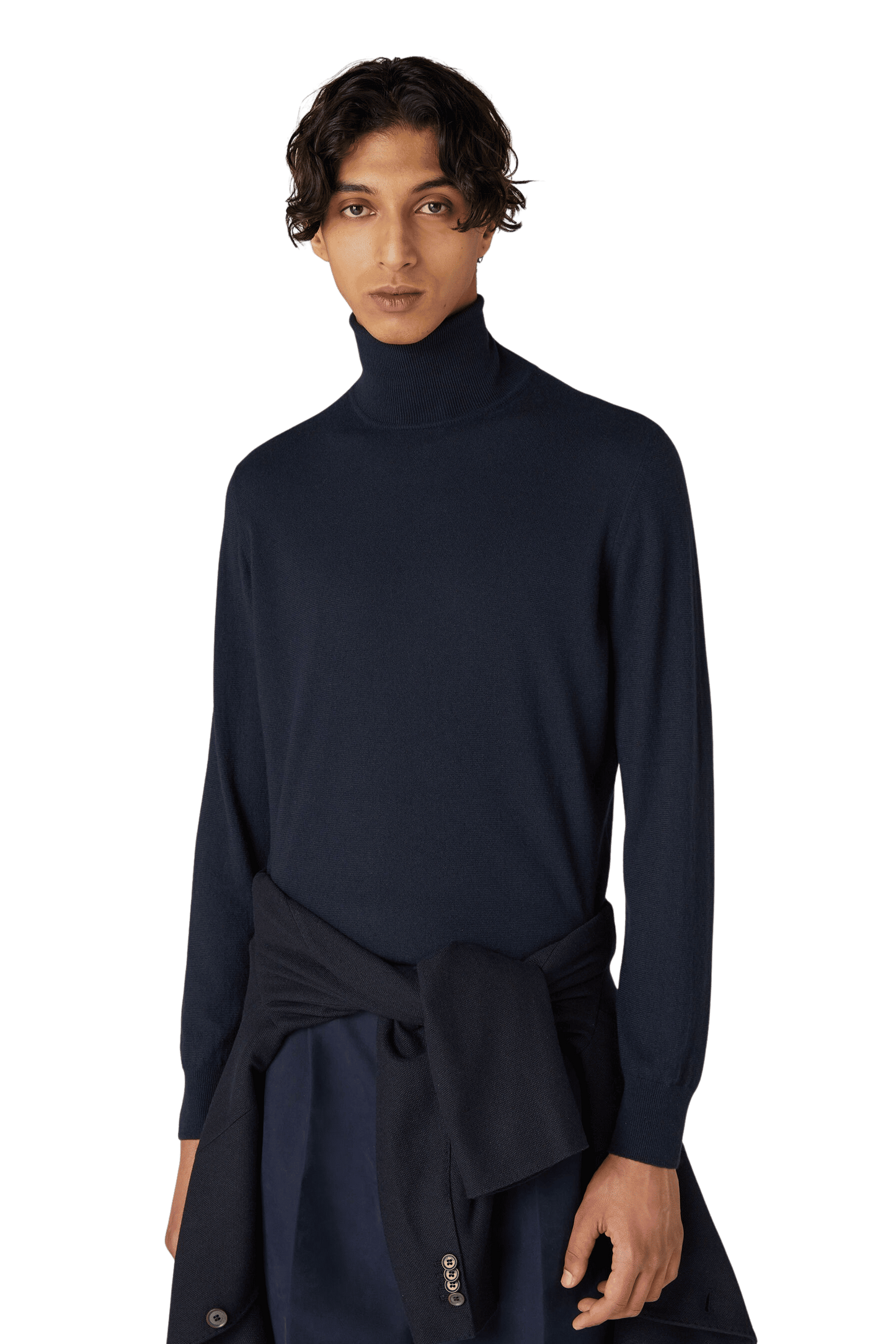 <tc>Loro Piana</tc> Cuello alto para hombre
