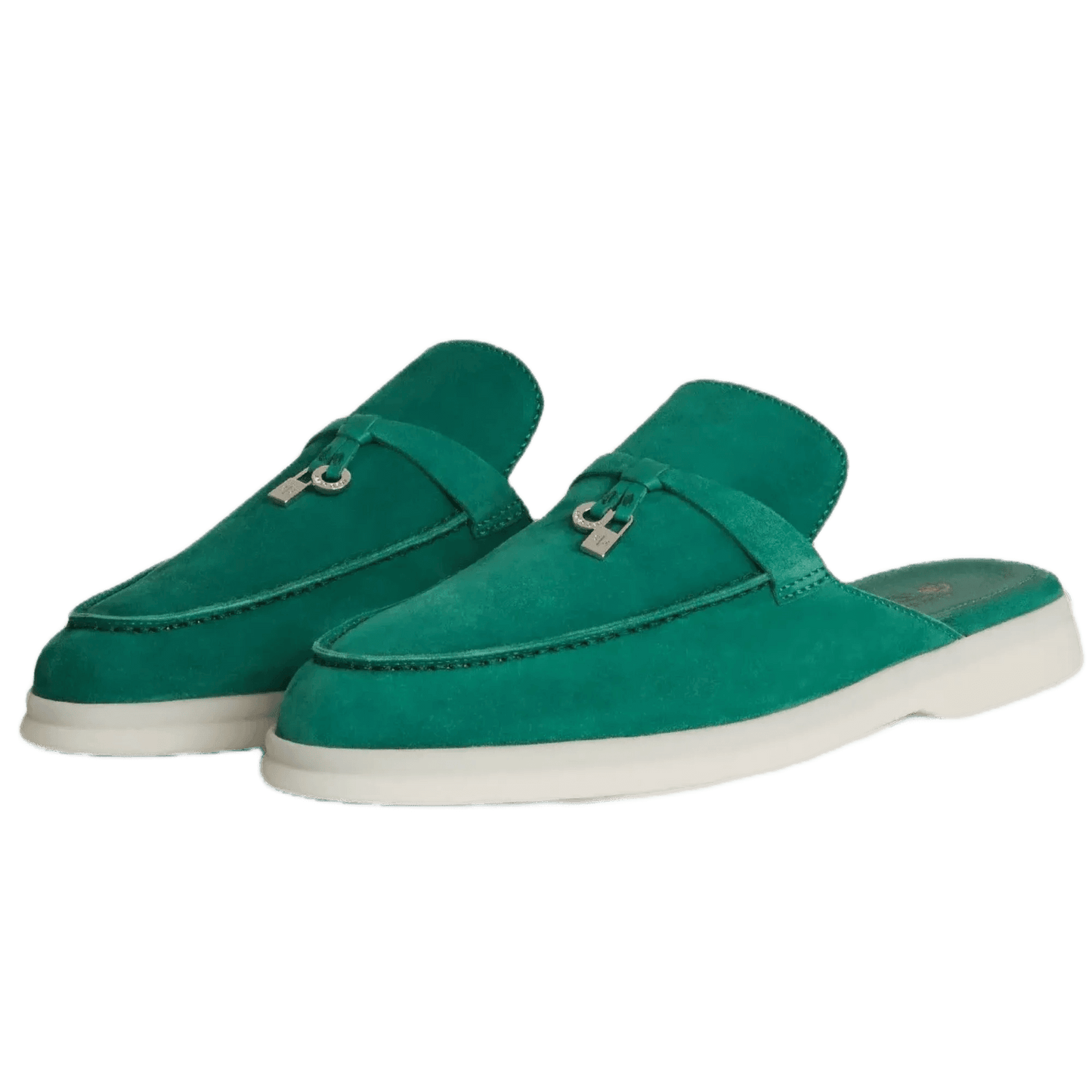 <tc>Loro Piana</tc> Mocasines Babouche Charms Walk para mujer