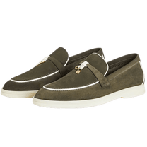 Loro Piana Women's Summer Charms Walk Loafers (Suede, Suede Goatskin)