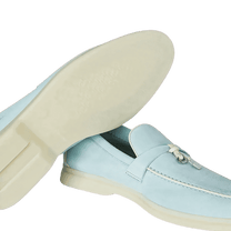 Loro Piana Women's Summer Charms Walk Loafers (Suede, Suede Goatskin)