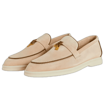 Loro Piana Women's Summer Charms Walk Loafers (Suede, Suede Goatskin)