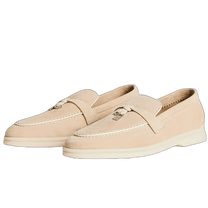 Loro Piana Women's Summer Charms Walk Loafers (Suede, Suede Goatskin)