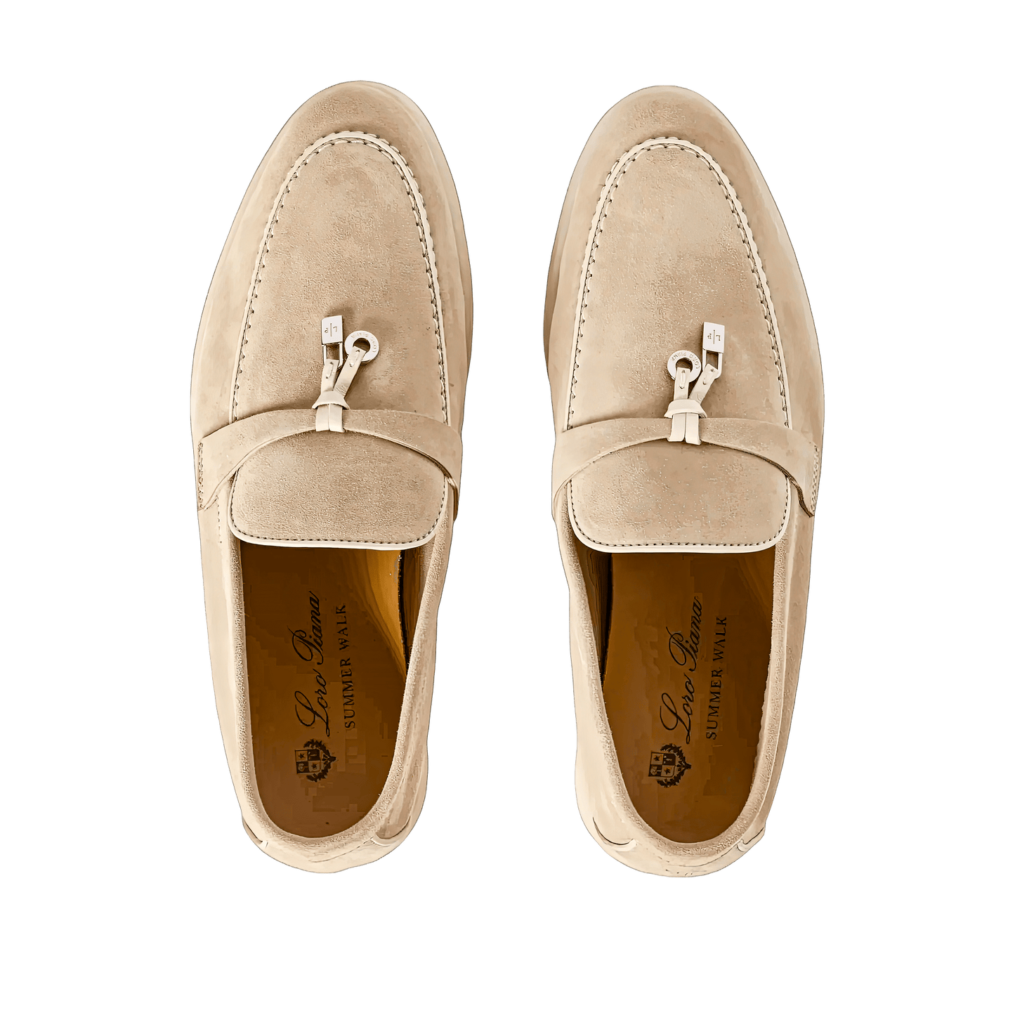 Loro Piana Women's Summer Charms Walk Loafers (Suede, Suede Goatskin)