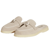 Loro Piana Women's Charms Walk Babouche Loafers