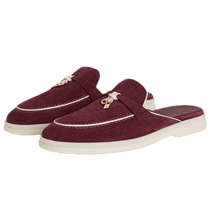 Loro Piana Women's Charms Walk Babouche Loafers