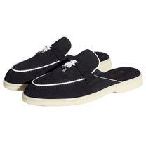 Loro Piana Women's Charms Walk Babouche Loafers