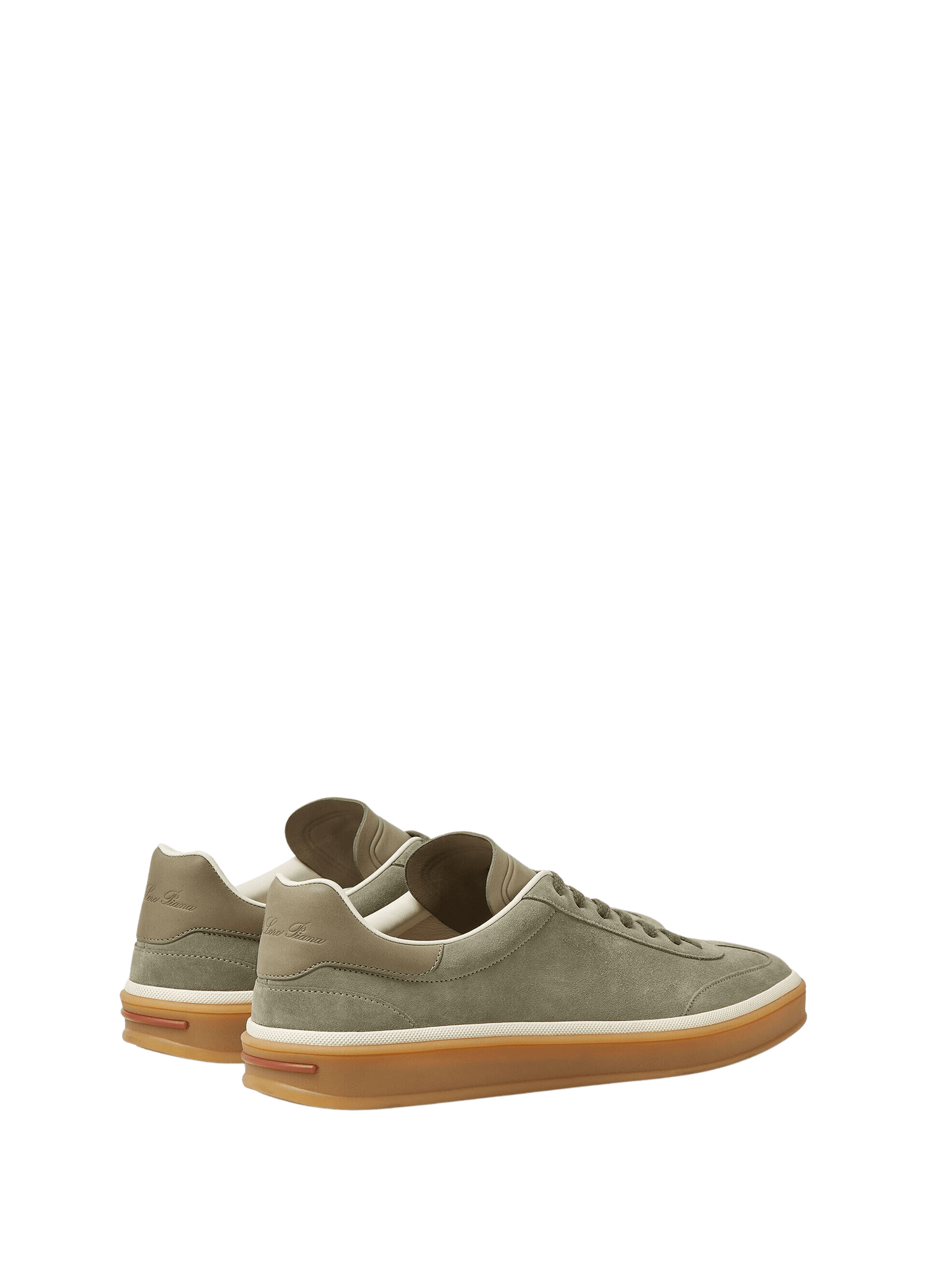 Loro Piana Men’s Tennis Walk Sneakers (Suede Calf Split)