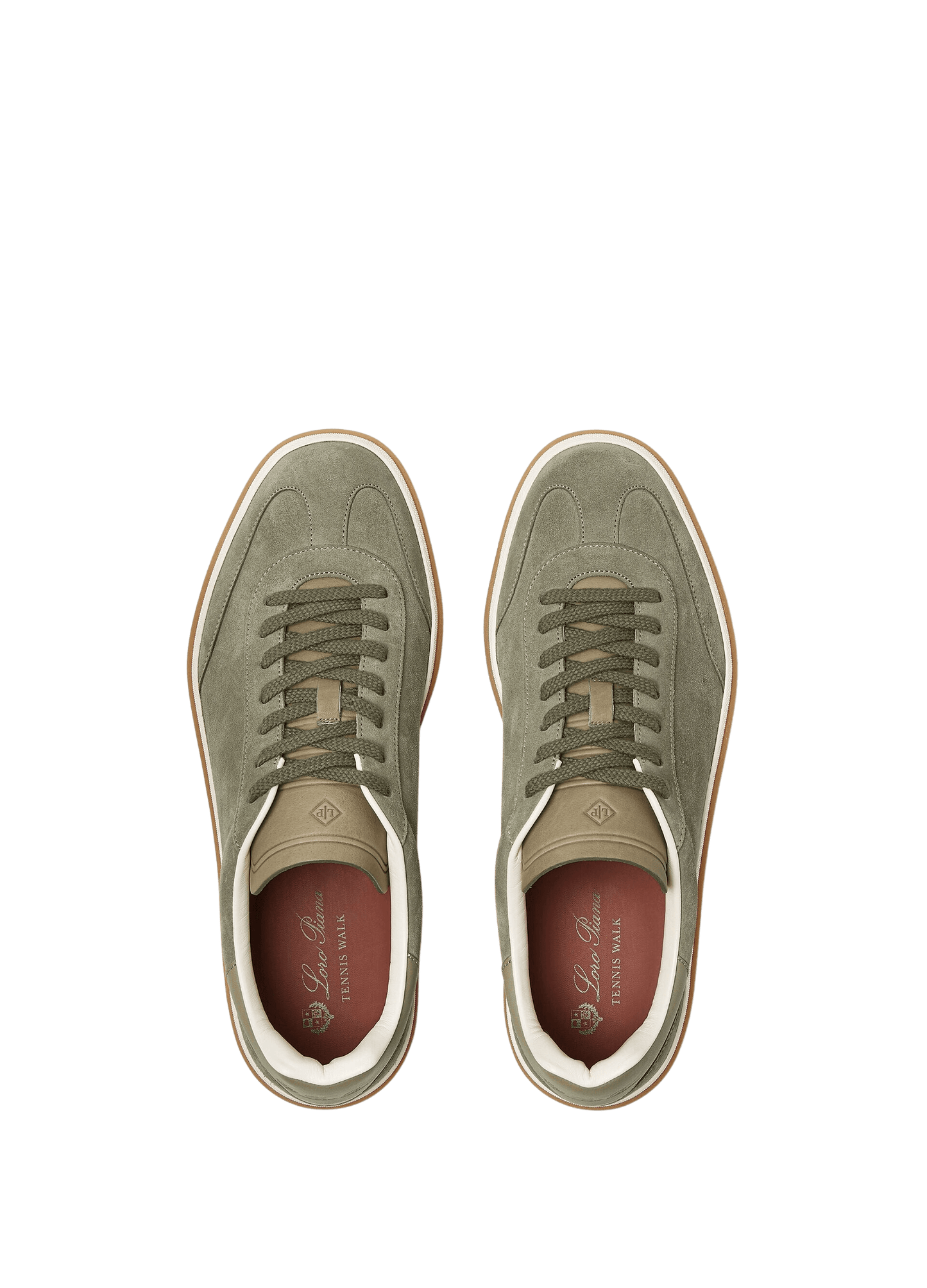 Loro Piana Men’s Tennis Walk Sneakers (Suede Calf Split)