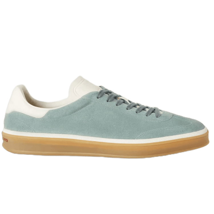 <tc>Loro Piana</tc> Zapatillas de tenis para mujer (gamuza con división en la pantorrilla)