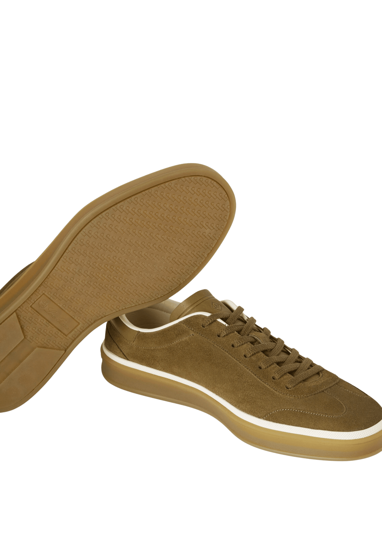 Loro Piana Men’s Tennis Walk Sneakers (Suede Calf Split)