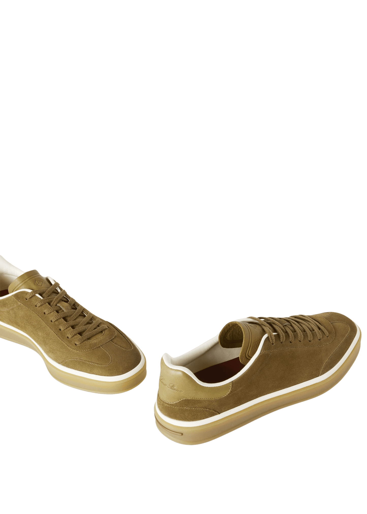 Loro Piana Men’s Tennis Walk Sneakers (Suede Calf Split)