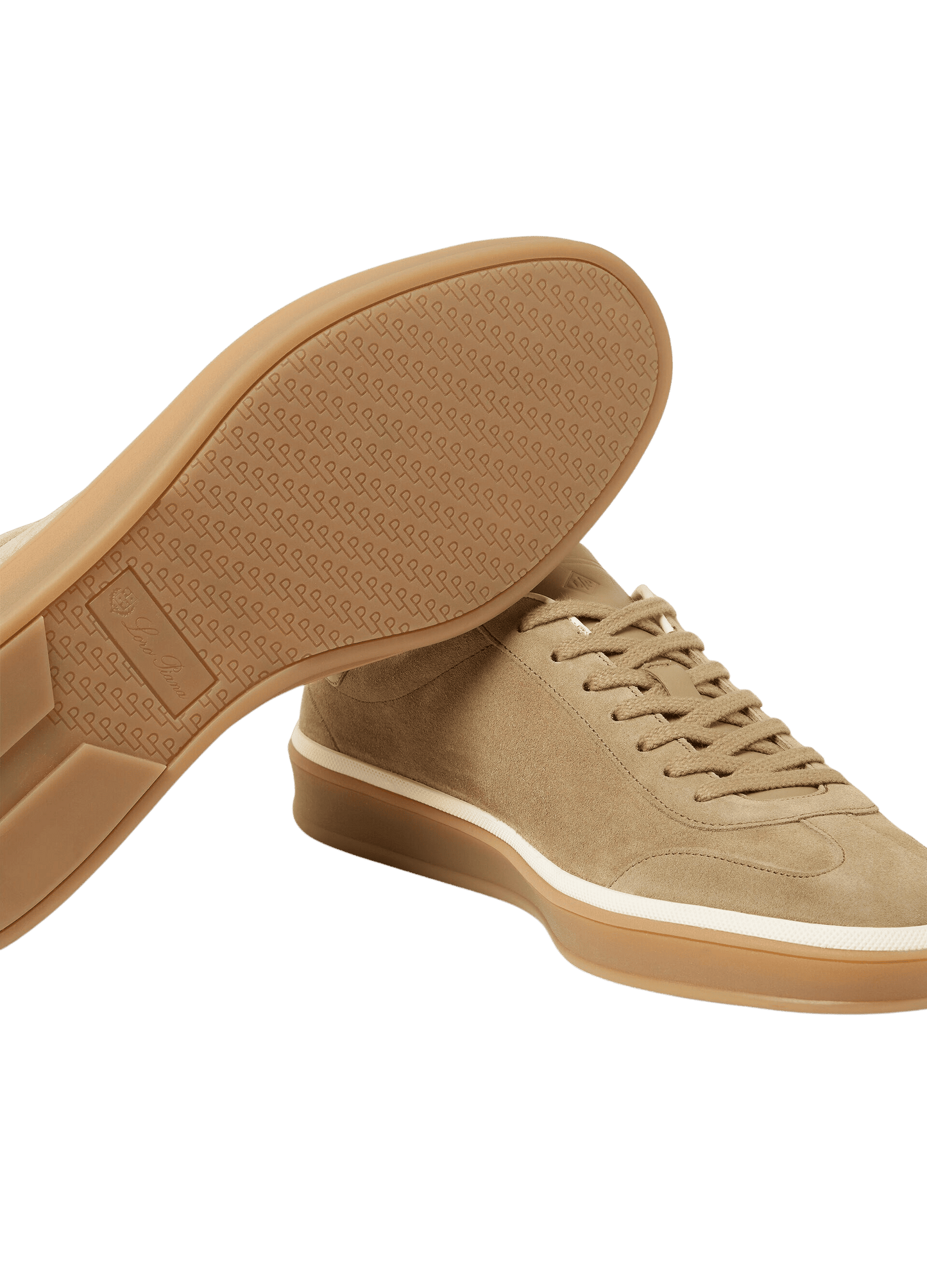 Loro Piana Men’s Tennis Walk Sneakers (Suede Calf Split)