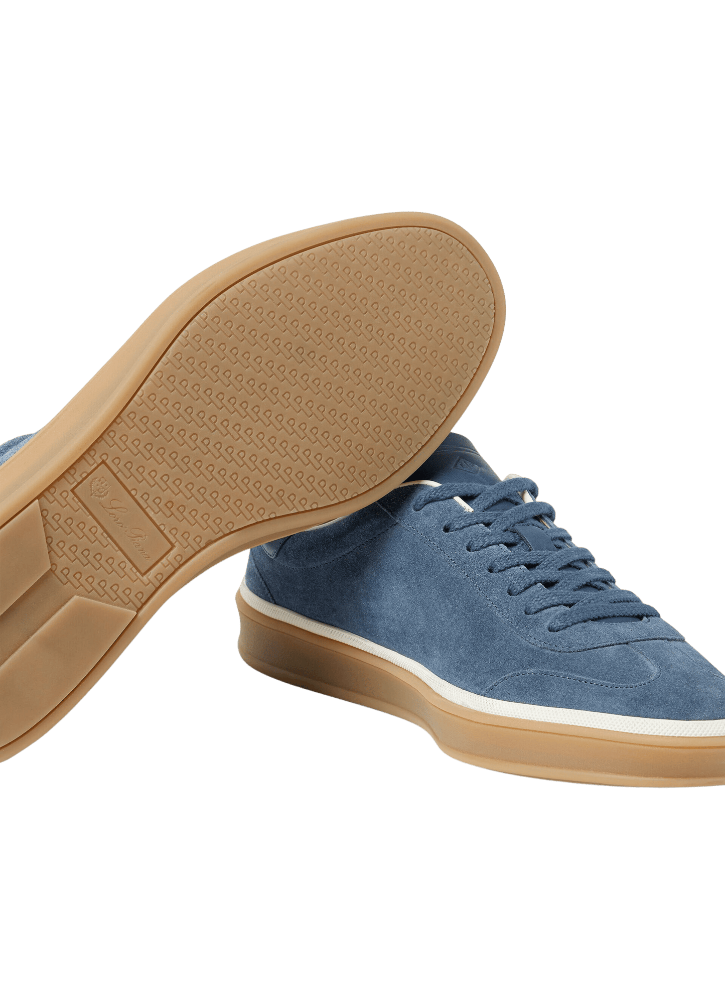 Loro Piana Men’s Tennis Walk Sneakers (Suede Calf Split)