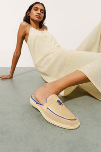 Loro Piana Women's Charms Walk Babouche Loafers