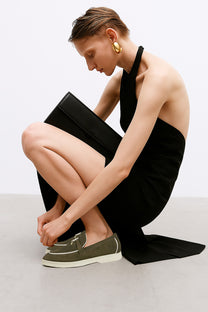 Loro Piana Women's Summer Charms Walk Loafers (Suede, Suede Goatskin)