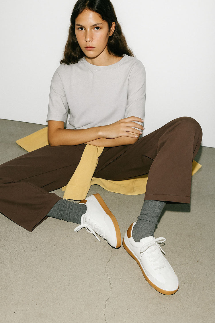 Loro Piana Women's Tennis Walk Sneakers (Deerskin)