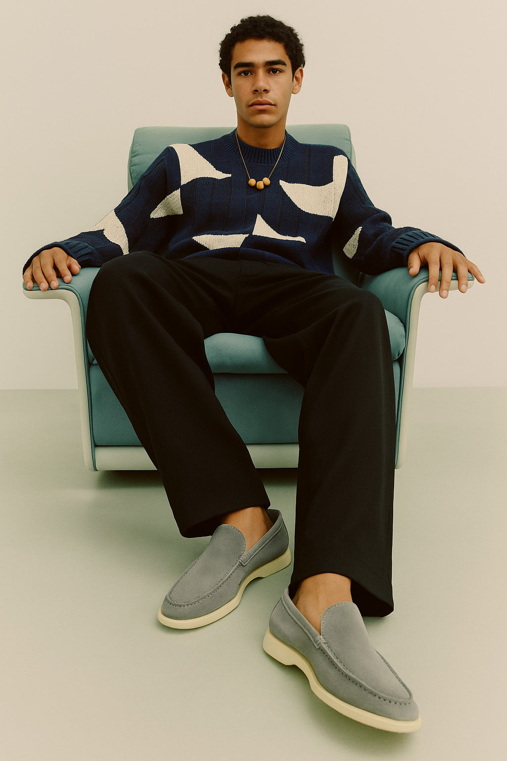 Loro Piana Men's Summer Walk Loafers