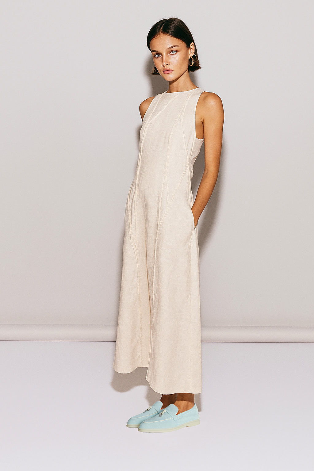 Loro Piana Women's Summer Charms Walk Loafers (Suede, Suede Goatskin)