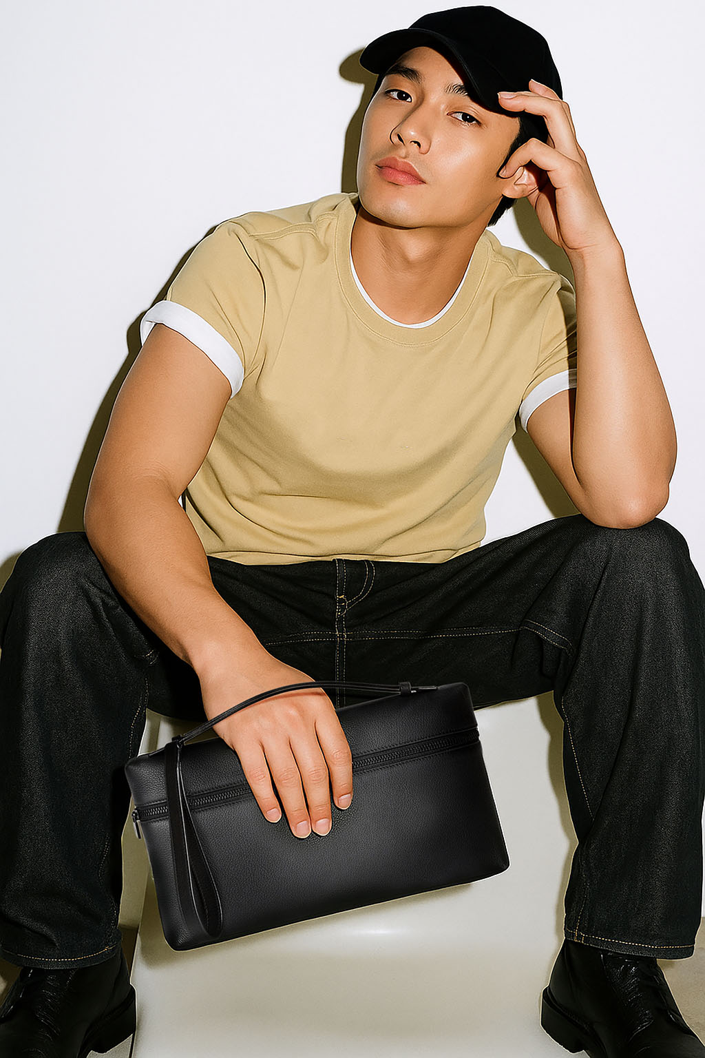 <tc>Loro Piana</tc> 男士額外手拿包 L29