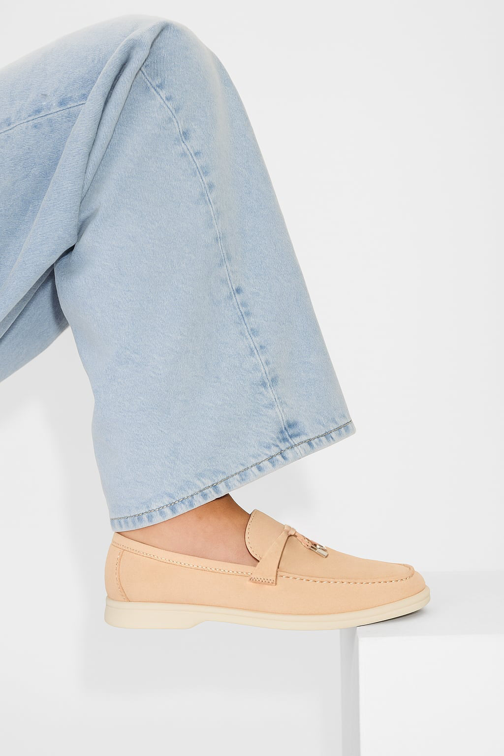 Loro Piana Women's Summer Charms Walk Loafers (Suede)