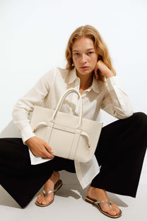 <tc>Loro Piana</tc> Bolso shopper Ghiera pequeño para mujer