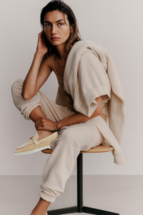 Loro Piana Women's Summer Charms Walk Loafers (Suede, Suede Goatskin)