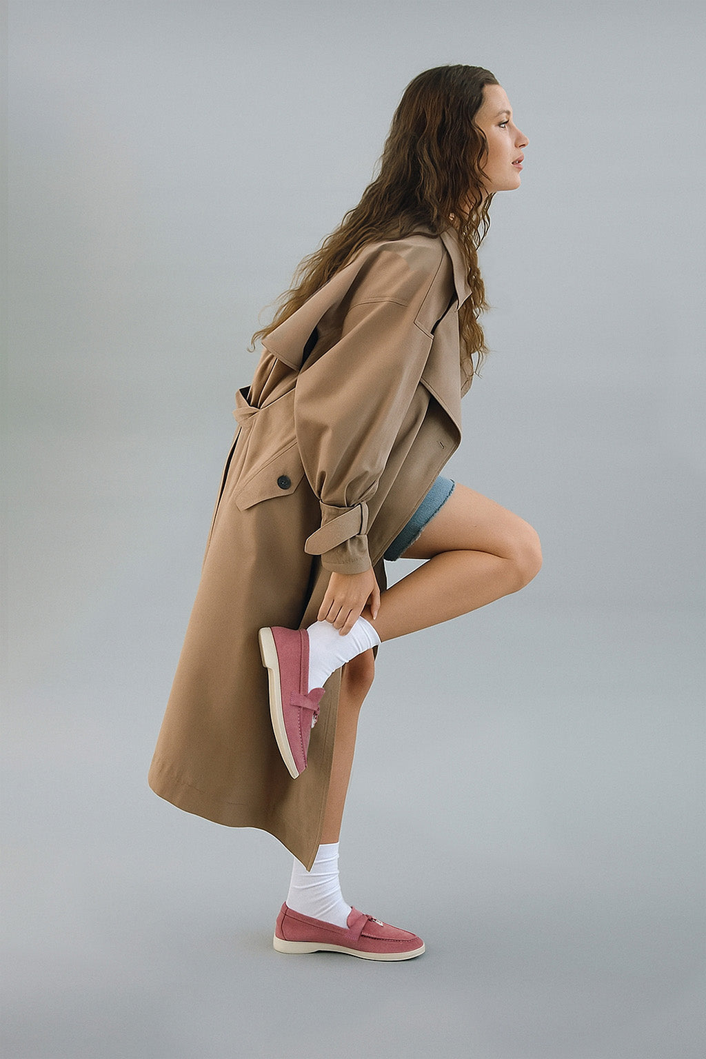 Loro Piana Women's Summer Charms Walk Loafers (Suede)