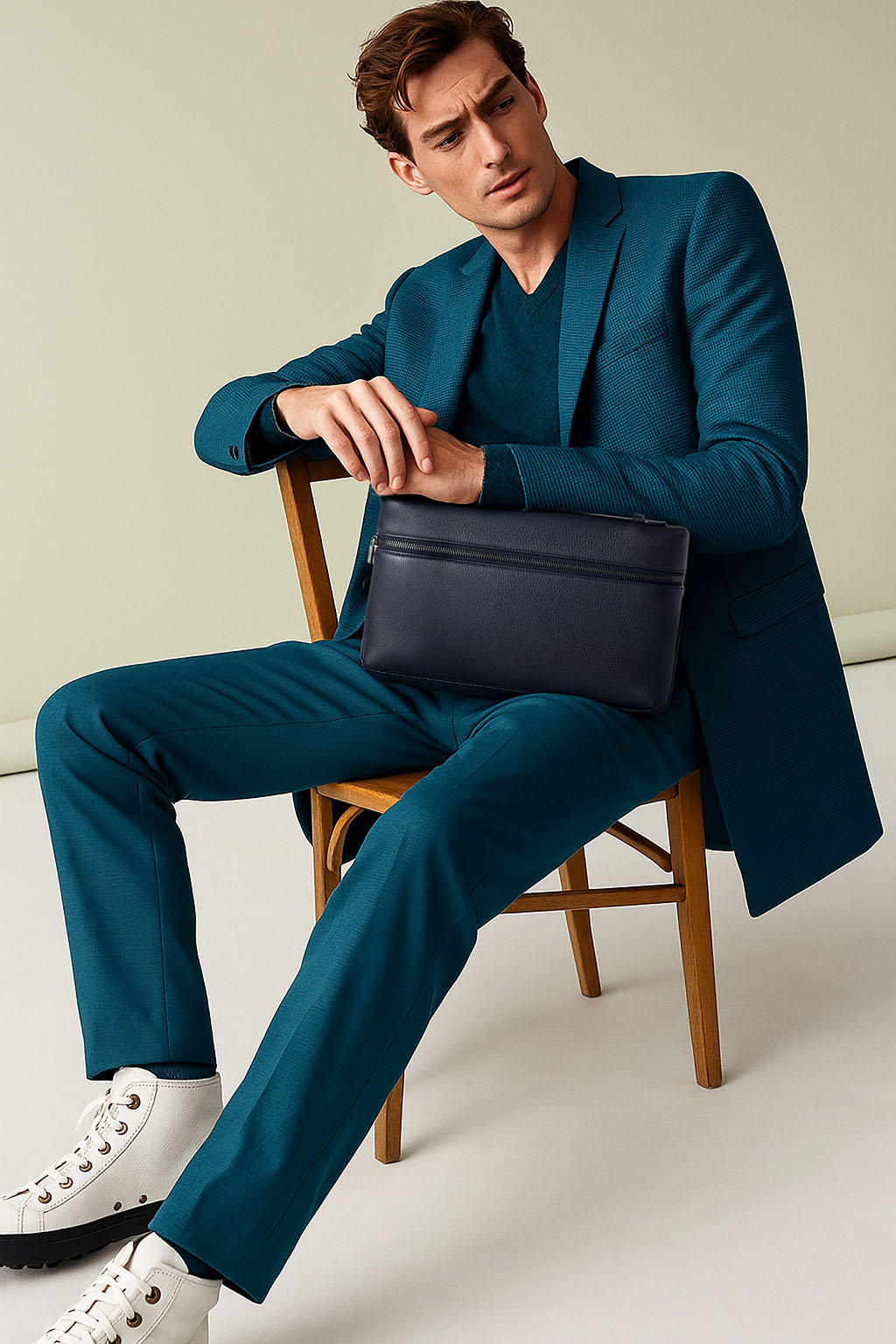 <tc>Loro Piana</tc> 男士額外手拿包 L29