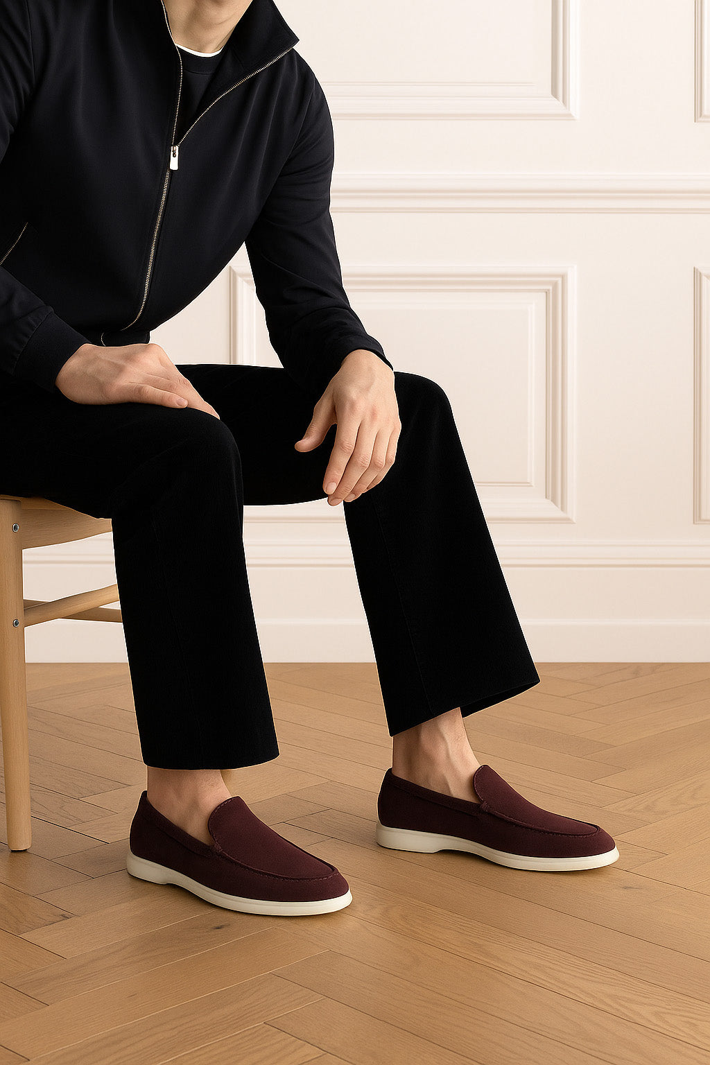 Loro Piana Men's Summer Walk Loafers