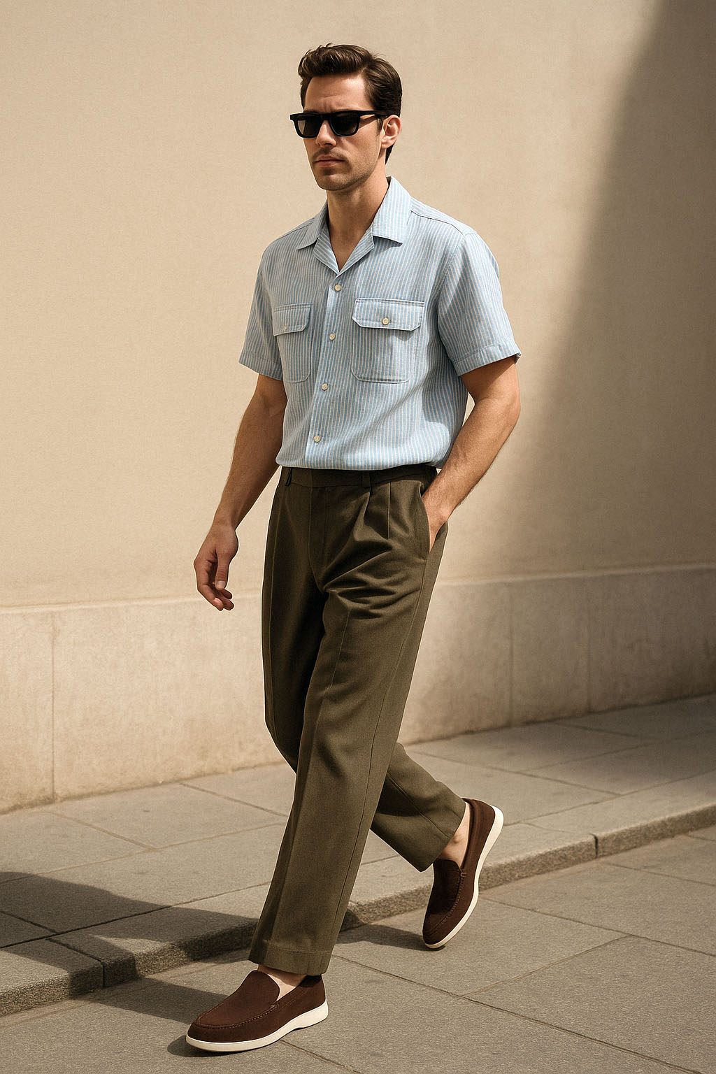 Loro Piana Men's Summer Walk Loafers