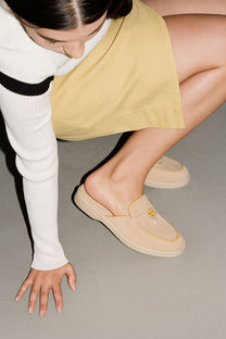 Loro Piana Women's Charms Walk Babouche Loafers