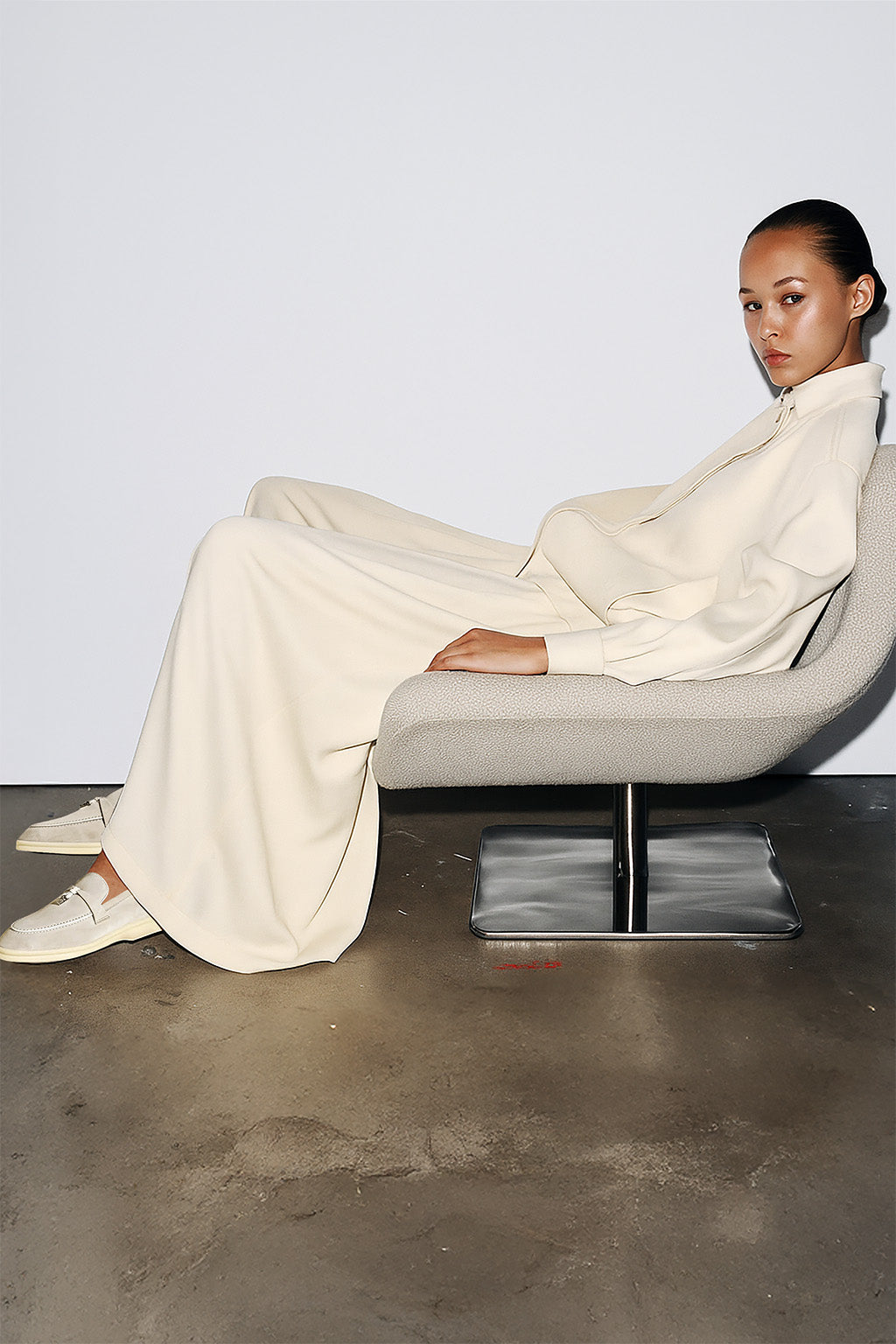 Loro Piana Women's Summer Charms Walk Loafers (Suede, Suede Goatskin)