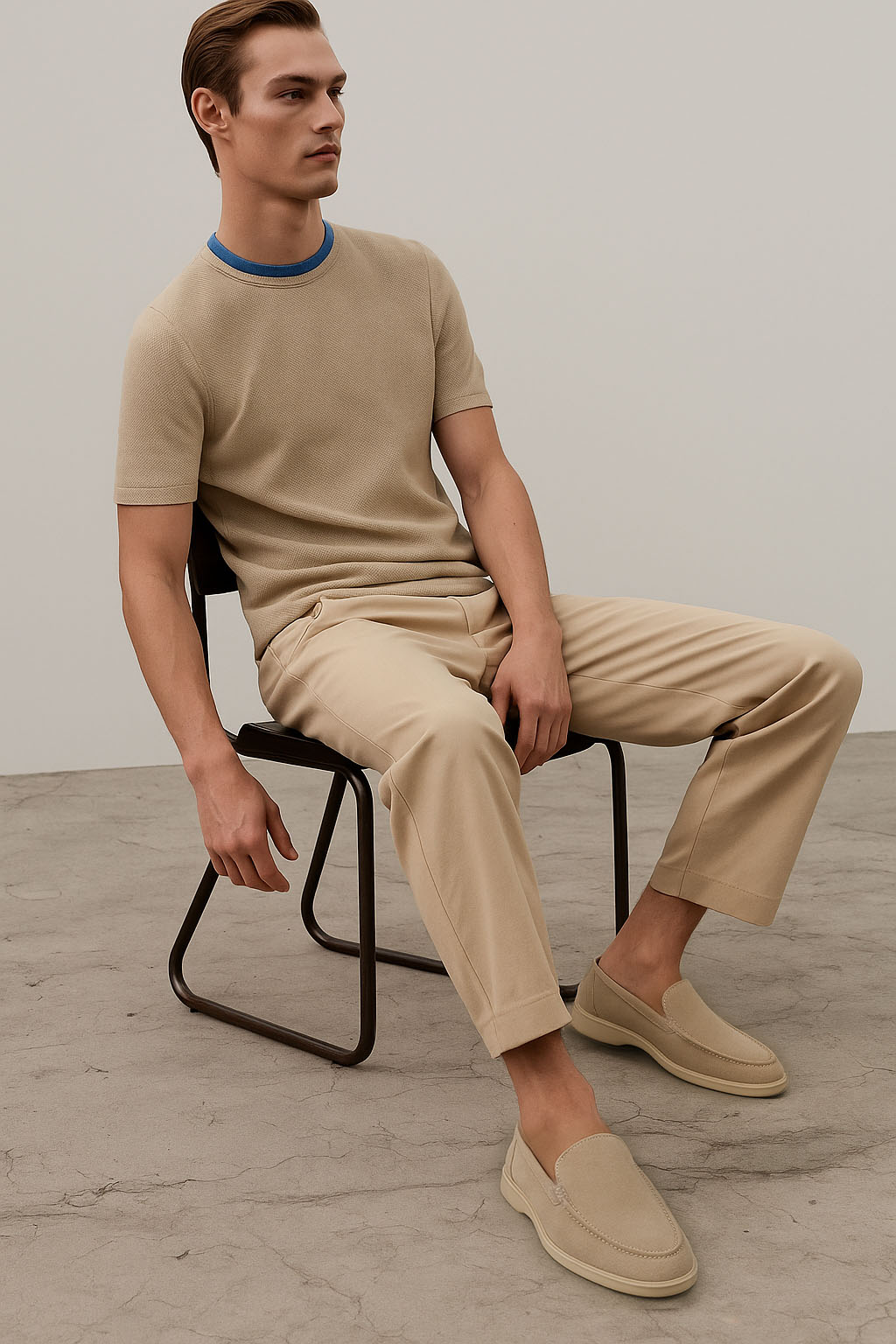 Loro Piana Men's Summer Walk Loafers